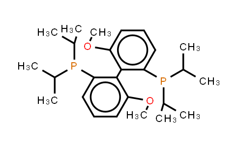 CAS No. 150971-43-0, (S)-(6,6'-Dimethoxybiphenyl-2,2'-diyl)bis(diisopropylphosphine)