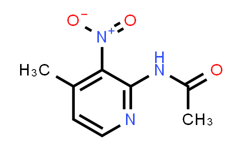 CAS No. 150991-79-0, N-(4-Methyl-3-nitropyridin-2-yl)acetamide