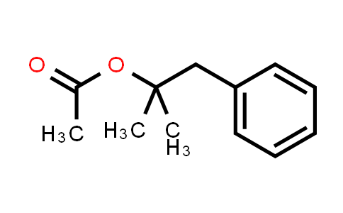 CAS No. 151-05-3, 2-Methyl-1-phenylpropan-2-yl acetate