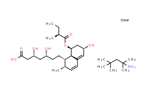 CAS No. 151006-14-3, Pravastatin 1,1,3,3-tetramethylbutylamine