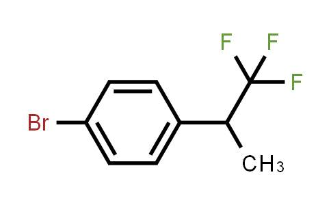 CAS No. 1510495-71-2, 1-Bromo-4-(1,1,1-trifluoropropan-2-yl)benzene