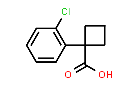 CAS No. 151157-45-8, 1-(2-Chlorophenyl)cyclobutane-1-carboxylic acid