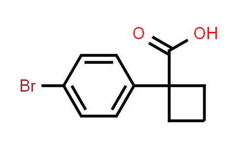 CAS No. 151157-49-2, 1-(4-Bromophenyl)cyclobutanecarboxylic acid