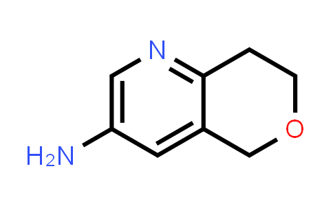 CAS No. 151225-39-7, 7,8-Dihydro-5H-pyrano[4,3-b]pyridin-3-amine