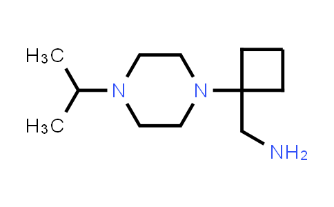 CAS No. 1512564-65-6, (1-(4-Isopropylpiperazin-1-yl)cyclobutyl)methanamine