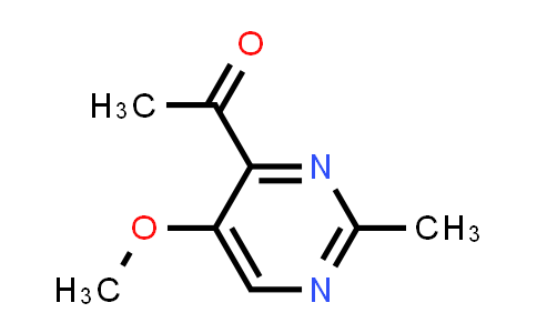 CAS No. 1512613-21-6, 1-(5-Methoxy-2-methylpyrimidin-4-yl)ethanone