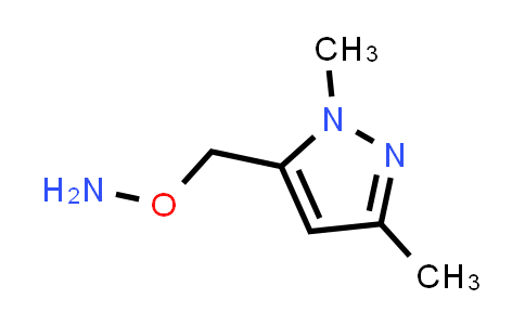 CAS No. 1513008-77-9, O-((1,3-Dimethyl-1H-pyrazol-5-yl)methyl)hydroxylamine