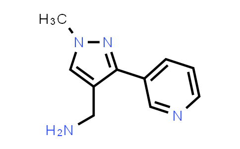 CAS No. 1513050-52-6, (1-Methyl-3-(pyridin-3-yl)-1H-pyrazol-4-yl)methanamine