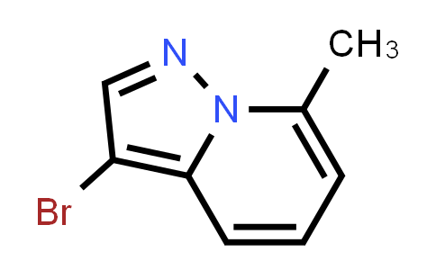 CAS No. 1514303-65-1, 3-Bromo-7-methylpyrazolo[1,5-a]pyridine