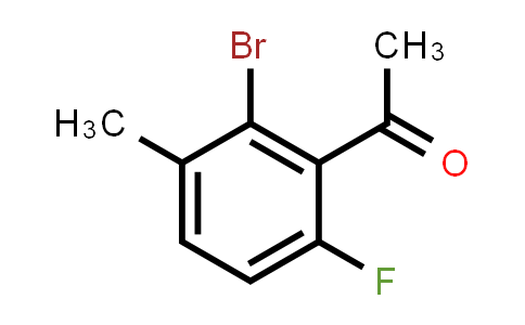 CAS No. 1514581-21-5, 1-(2-Bromo-6-fluoro-3-methylphenyl)ethan-1-one