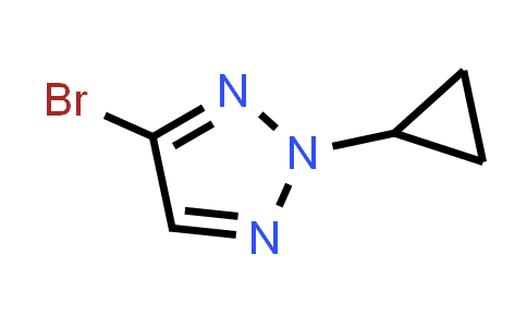 CAS No. 1514587-19-9, 4-Bromo-2-cyclopropyl-2H-1,2,3-triazole