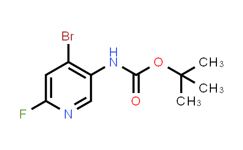 CAS No. 1514932-23-0, tert-Butyl (4-bromo-6-fluoropyridin-3-yl)carbamate