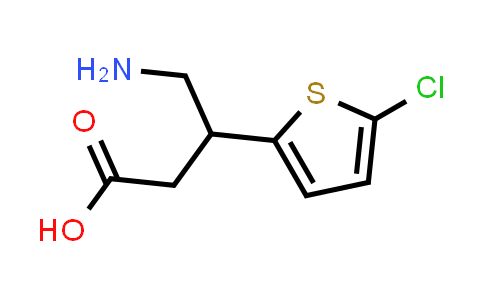151563-54-1 | 4-​Amino-​3-​(5-​chlorothiophen-​2-​yl)​butanoic acid