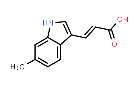 CAS No. 151590-36-2, (E)-3-(6-Methyl-1H-indol-3-yl)acrylic acid