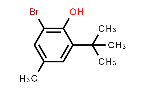 CAS No. 1516-93-4, 2-Bromo-6-(tert-butyl)-4-methylphenol