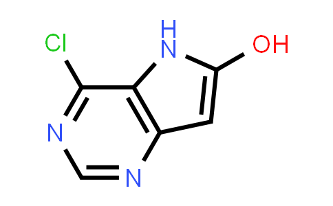 CAS No. 1516103-67-5, 4-Chloro-5H-pyrrolo[3,2-d]pyrimidin-6-ol