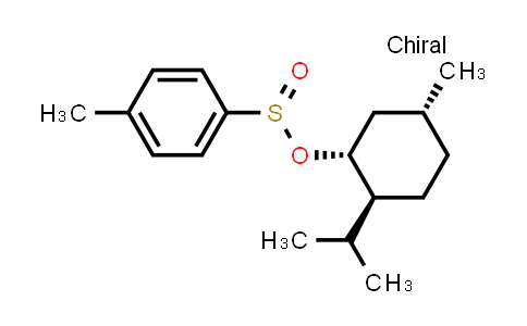 CAS No. 1517-82-4, (S)-((1R,2S,5R)-2-isopropyl-5-methylcyclohexyl) 4-methylbenzenesulfinate