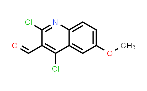 CAS No. 151772-24-6, 2,4-Dichloro-6-methoxyquinoline-3-carbaldehyde