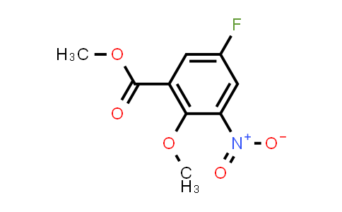 CAS No. 151793-21-4, Methyl 5-fluoro-2-methoxy-3-nitrobenzoate