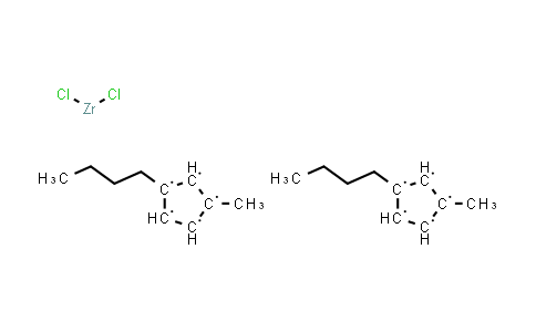 CAS No. 151840-68-5, Bis[(1,2,3,4,5-η)-1-butyl-3-methyl-2,4-cyclopentadien-1-yl]dichlorozirconium