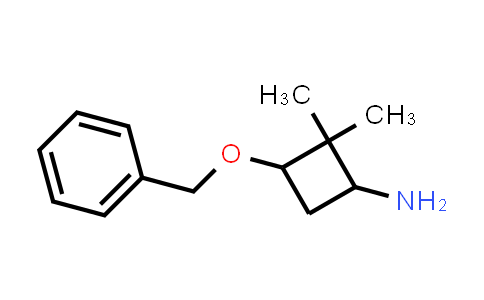 CAS No. 1518855-39-4, 3-(Benzyloxy)-2,2-dimethylcyclobutan-1-amine