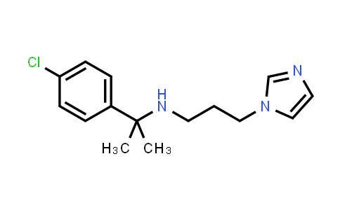 CAS No. 151945-64-1, 1H-Imidazole-1-propanamine, N-[1-(4-chlorophenyl)-1-methylethyl]-