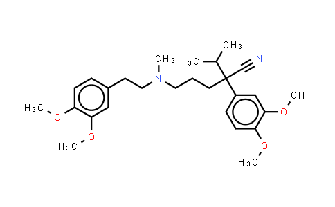 CAS No. 152-11-4, Verapamil (hydrochloride)