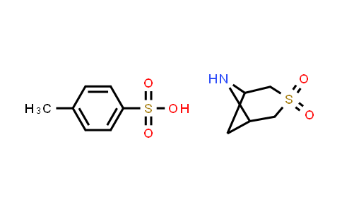 CAS No. 1520084-22-3, 3-Thia-6-azabicyclo[3.1.1]heptane, 3,3-dioxide, 4-methylbenzenesulfonate (1:1)
