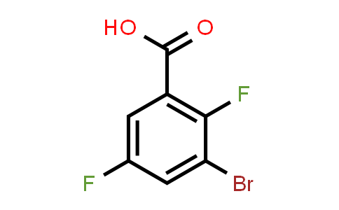 CAS No. 1520538-81-1, 3-Bromo-2,5-difluorobenzoic acid