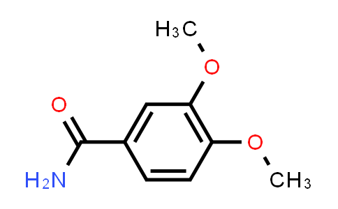 CAS No. 1521-41-1, 3,4-dimethoxybenzamide