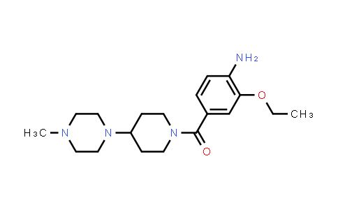 CAS No. 1521197-86-3, (4-Amino-3-ethoxyphenyl)(4-(4-methylpiperazin-1-yl)piperidin-1-yl)methanone