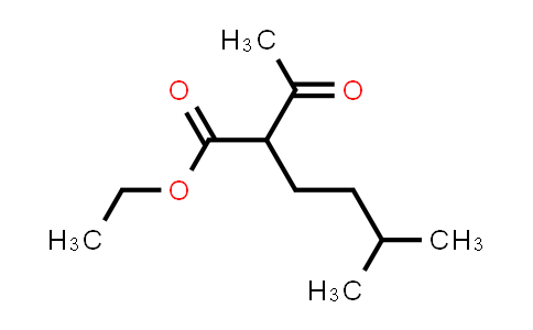 CAS No. 1522-30-1, Ethyl 2-acetyl-5-methylhexanoate