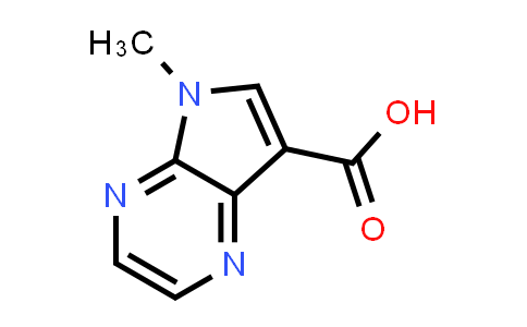 CAS No. 1522530-72-8, 5-Methyl-5H-pyrrolo[2,3-b]pyrazine-7-carboxylic acid