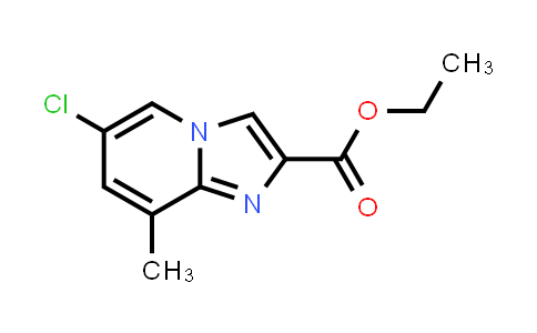 CAS No. 1523464-12-1, Ethyl 6-chloro-8-methylimidazo[1,2-a]pyridine-2-carboxylate