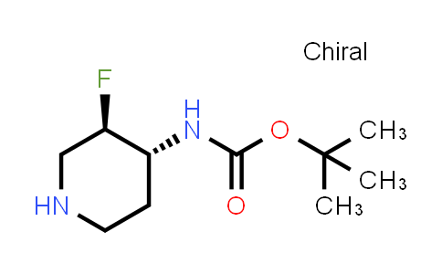 CAS No. 1523530-29-1, tert-Butyl ((3R,4R)-3-fluoropiperidin-4-yl)carbamate