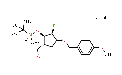 CAS No. 1523530-54-2, [(1R,2R,3S,4S)-2-[(tert-Butyldimethylsilyl)oxy]-3-fluoro-4-[(4-methoxyphenyl)methoxy]cyclopentyl]methanol