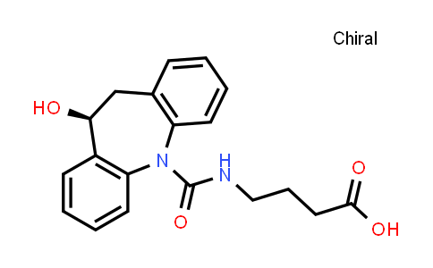 CAS No. 1523530-65-5, (S)-4-(10-Hydroxy-10,11-dihydro-5H-dibenzo[b,f]azepine-5-carboxamido)butanoic acid