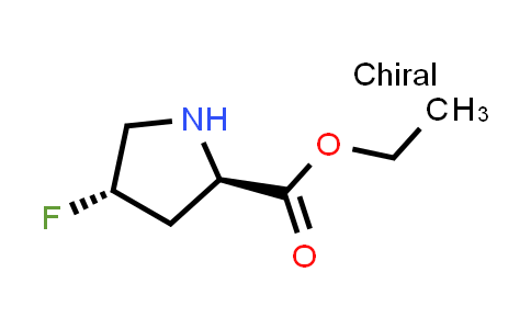 CAS No. 1523530-67-7, Ethyl (2R,4S)-4-fluoropyrrolidine-2-carboxylate