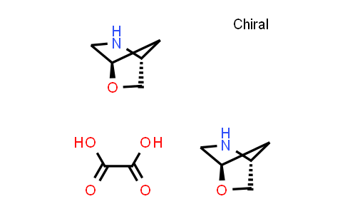 CAS No. 1523530-74-6, (1R,4R)-2-Oxa-5-azabicyclo[2.2.1]heptane oxalate(2:1)