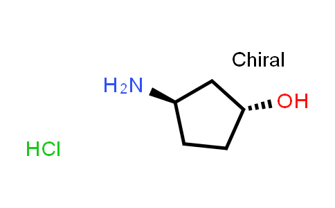 CAS No. 1523541-74-3, (1R,3R)-3-Aminocyclopentanol hydrochloride