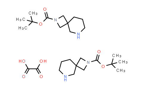 CAS No. 1523571-08-5, tert-Butyl 2,6-diazaspiro[3.5]nonane-2-carboxylate hemioxalate