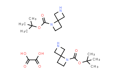 CAS No. 1523571-10-9, tert-Butyl 1,6-diazaspiro[3.3]heptane-1-carboxylate oxalate(2:1)