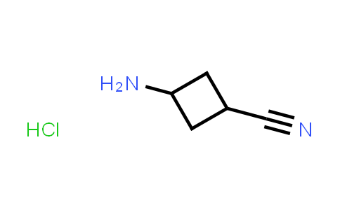 CAS No. 1523572-04-4, 3-Aminocyclobutane-1-carbonitrile hydrochloride