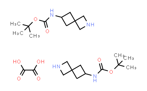 CAS No. 1523572-07-7, tert-Butyl 2-azaspiro[3.3]heptan-6-ylcarbamate oxalate(2:1)