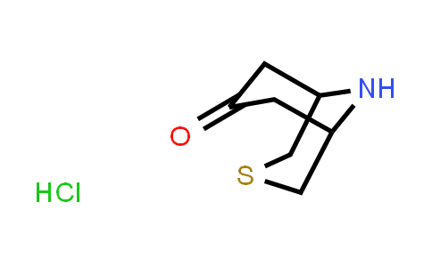 CAS No. 1523572-09-9, 3-Thia-9-azabicyclo[3.3.1]nonan-7-one hydrochloride