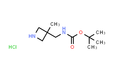 CAS No. 1523606-21-4, tert-Butyl N-[(3-methylazetidin-3-yl)methyl]carbamate hydrochloride