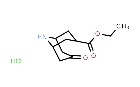 CAS No. 1523606-28-1, Ethyl 7-oxo-9-azabicyclo[3.3.1]nonane-3-carboxylate hydrochloride