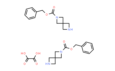 CAS No. 1523606-36-1, Benzyl 2,6-diazaspiro[3.3]heptane-2-carboxylate oxalate(2:1)