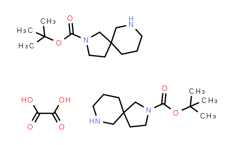 CAS No. 1523606-54-3, tert-Butyl 2,7-diazaspiro[4.5]decane-2-carboxylate oxalate(2:1)