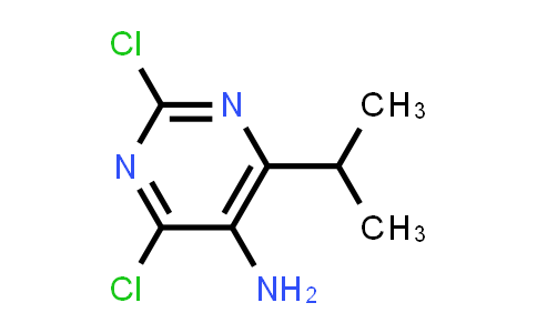 CAS No. 1523617-86-8, 2,4-Dichloro-6-(propan-2-yl)pyrimidin-5-amine